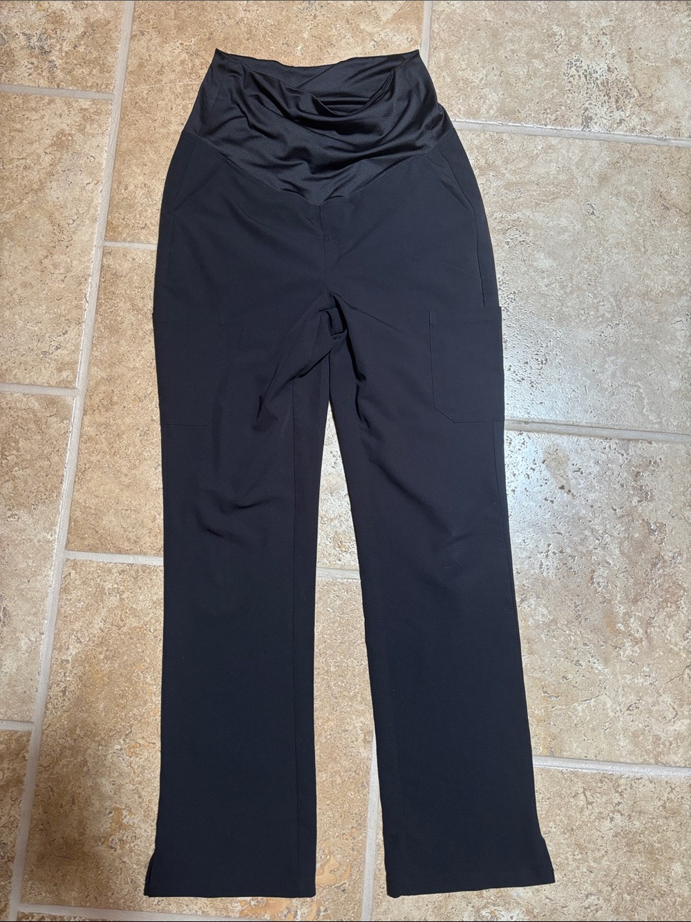 Mandala Maternity Scrub Pants Tall Small